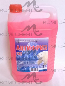 Антифриз ПОЛЯРНАЯ ЗВЕЗДА G-12 (красный) 5кг