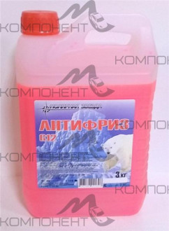 Антифриз ПОЛЯРНАЯ ЗВЕЗДА G-12 (красный) 3кг
