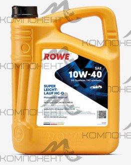 Rowe HIGHTEC SUPER LEICHTLAUF SAE 10W40 HC-O API SL синт 4л