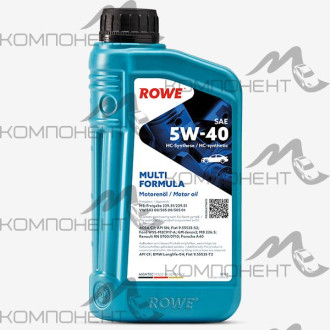 Rowe HIGHTEC MULTI FORMULA SAE 5W40 API SN синт 1л