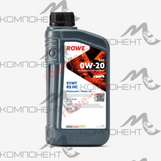 Rowe HIGHTEC SYNT RS HC SAE 0W20 ACEA A5/B5 API SN синт 1л