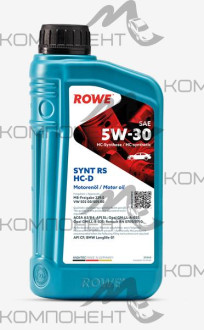 Rowe HIGHTEC SYNT RS SAE 5W30 HC-D API SL синт 1л
