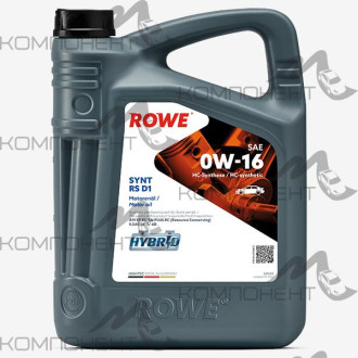 Rowe HIGHTEC SYNT RS D1 SAE 0W16 API SP синт 5л
