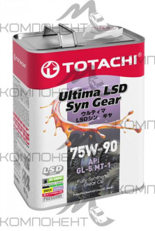 TOTACHI Ultima LSD Syn-Gear 75W90 API GL-5 синт 4л