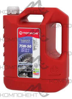 TOTACHI NIRO HD EURO SYN-GEAR 75W90 API GL-4/ GL-5 синт 4л