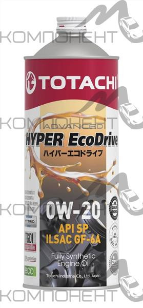 TOTACHI HYPER EcoDrive 0W20 API SP/RC ILSAC GF-6A синт 1л