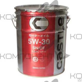 TOYOTA MOTOR OIL 5W30 SN/CF GF-5 CASTLE п/с 20л