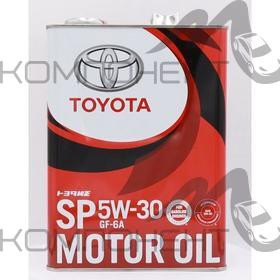 TOYOTA MOTOR OIL 5W30 SP GF-6A п/с 4л