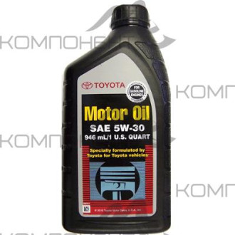 TOYOTA MOTOR OIL 5W30 SN GF-5 п/с 0,946л USA