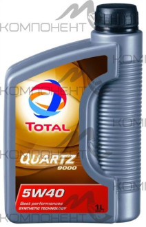 TOTAL QUARTZ 9000 5W40 SN/CF синт  1л