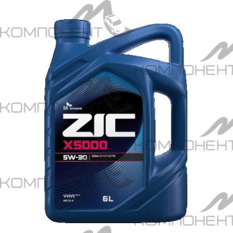 ZIC X5000 5W30 API CI-4 п/с 6L