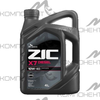 ZIC X7 Diesel 10W40 API CI-4/SL синт 4L