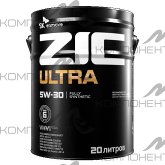 ZIC ULTRA 5W30 API CK-4 / CJ-4 синт 20L