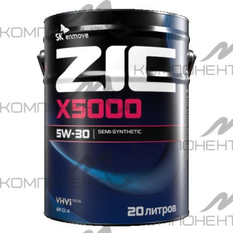ZIC X5000 5W30 API CI-4 п/с 20L
