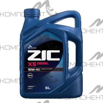 ZIC X5 Diesel 10W40 API CI-4/SL п/с 6L