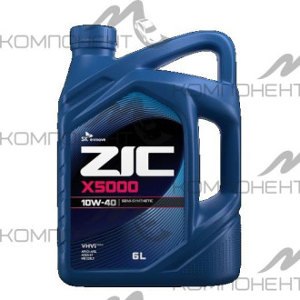 ZIC X5000 10W40 API CI-4/SL п/с 6L