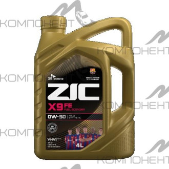 ZIC X9 FE 0W30 API SP ILSAC GF-6A синт 4L
