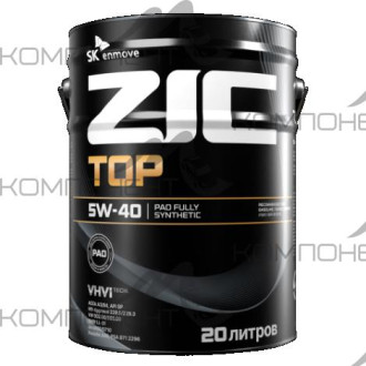 ZIC TOP 5W40 API SP синт 20L