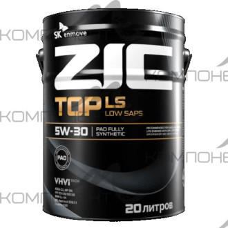 ZIC TOP LS 5W30 API SN ACEA C3 синт 20L