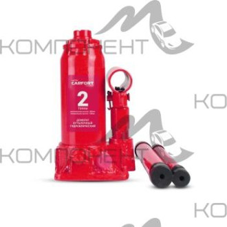 Домкрат  2т гидравлический бутылочный h 158-308мм "CARFORT" в сумке