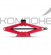 Домкрат  2т механический ромб h 105-400мм "CARFORT" с воротком в сумке