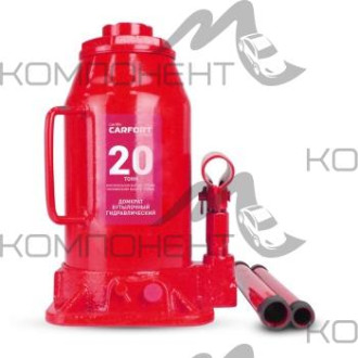 Домкрат 20т гидравлический бутылочный h 250-490мм "CARFORT"