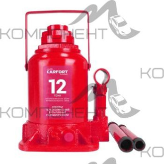 Домкрат 12т гидравлический бутылочный h 230-500мм "CARFORT" в сумке