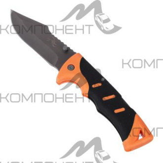 Нож туристический складной 22,5(9,7*0,35)см ручка двухкомпонентная ЧИНГИСХАН/ ЕРМАК