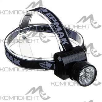 Фонарь ЧИНГИСХАН/ ЕРМАК налобный аккумуляторный 5 ярк. LED, 8*6*7,5 см