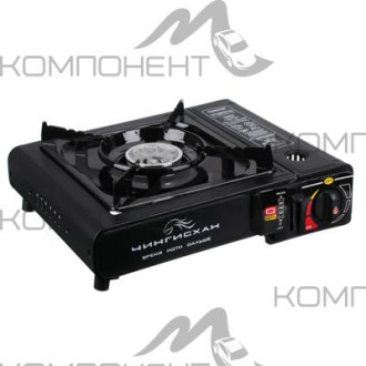 Газовая плитка к бал. с цанговым захватом портативная 34*26*9см ЧИНГИСХАН