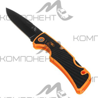 Нож туристический складной 15,5(6,5*0,2)см ручка двухкомпонентная ЧИНГИСХАН/ ЕРМАК