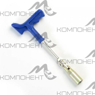 Ключ свечной 21 с шарниром усиленный ALCA