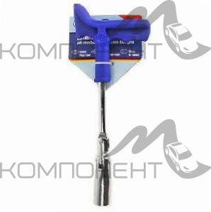 Ключ свечной с карданом16 усиленный ALCA