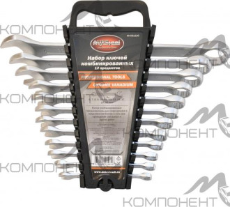 Набор ключей комбинированных 12пр. 6-22мм AV Steel