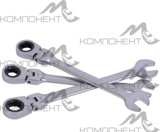 Ключ трещоточный комбинированный 17мм АВТОDЕЛО