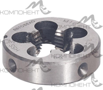 Плашка М 10*1,0 мм Ø30 (лерка) HSS4341 АВТОDЕЛО