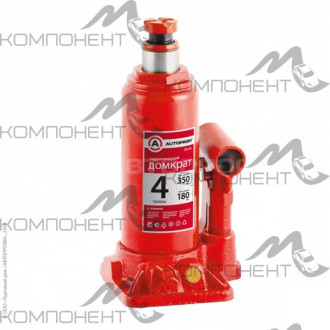 Домкрат  4т гидравлический бутылочный h 180-350мм AUTOPROFI защита от перегруза