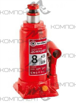 Домкрат  8т гидравлический бутылочный h 200-405 мм AUTOPROFI