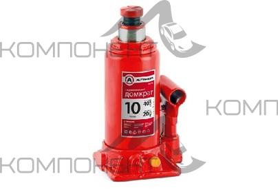 Домкрат 10т гидравлический бутылочный h 200-405мм AUTOPROFI защита от перегруза