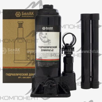 Домкрат  4т гидравлический бутылочный h 165-335мм БелАК
