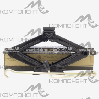 Домкрат  1,5т механический ромб h 100-350мм БелАК рез. опора