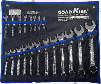 Набор ключей рожково-накидных 20 пр. 6-32 мм GOODKING