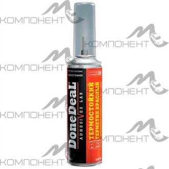 Герметик термостойкий формирователь прокладок силикон красный DD 200гр.