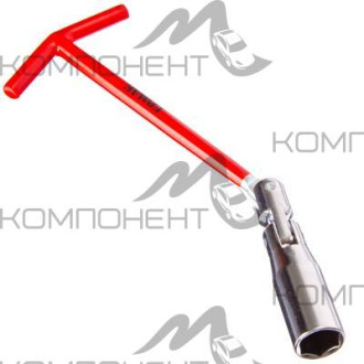 Ключ свечной с карданом 16 усиленный Ермак