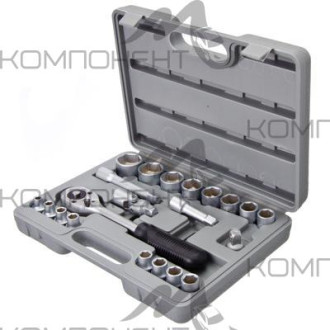 Набор головок Ермак 21 предм.  8-32мм 1/2" с карданным шарниром