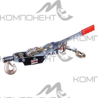 Лебедка ручная рычажная 4 т, длина троса 3м  Ермак