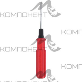 Отвертка 2 в 1 5*65 с мет. фиксатором 4 цвета Ермак