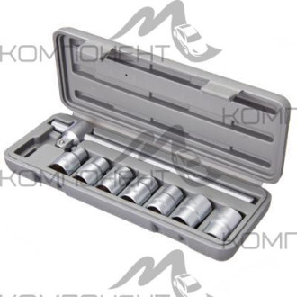 Набор головок Ермак  8 предм. 10-19мм