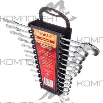 Набор ключей рожково-накидных 12 пр 6-22мм Ермак футляр