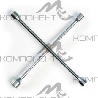 Ключ баллонный крестовой (хром) Ермак